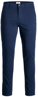 Jack & Jones JJIMARCO JJBOWIE Navy Broek - Mannen - Maat W28 X L32