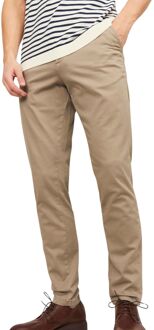 Jack & Jones JJIMARCO JJBOWIE SA BEIGE NOOS Heren Broek - Maat W33 x L34