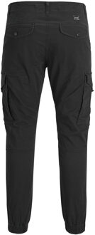 Jack & Jones JJIPAUL JJFLAKE CARGO BROEK Black - Mannen - Maat W33 X L32