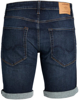 Jack & Jones Jjirick jjicon shorts jj 232 50sps blue denim - maat XS Blauw