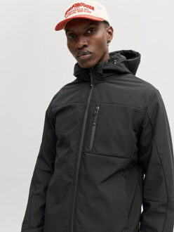 Jack & Jones Jjnorth softshell jacket - maat M Zwart