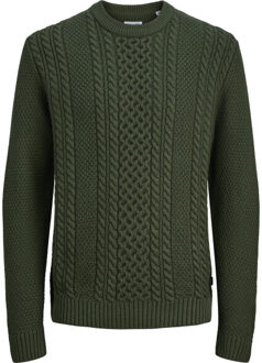 Jack & Jones Jjpaul knit crew neck Groen - S