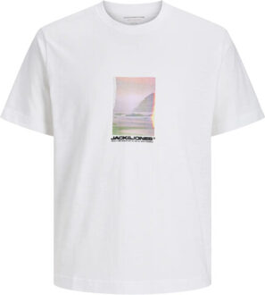 Jack & Jones Jocsagoo photo slub tee Roze - XL