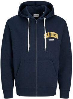 Jack & Jones joggingjack Donkerblauw - M