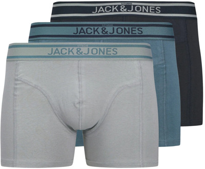 Jack & Jones John Solid Trunk Boxershorts Heren (3-pack) (plussize) - 3XL