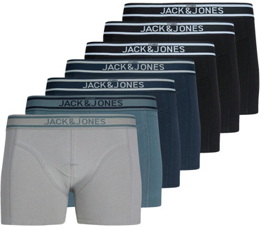 Jack & Jones John Solid Trunk Boxershorts Heren (7-pack) - M