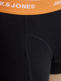 Jack & Jones Jongens boxershorts trunks jacdawson 5-pack zwart - maat 152 Veelkleurig