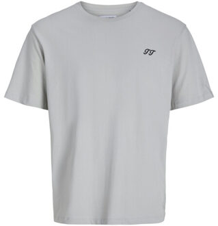 Jack & Jones Jongens korte shortama pyjamaset jacomaha ronde hals grijs/donkerblauw Veelkleurig - 152