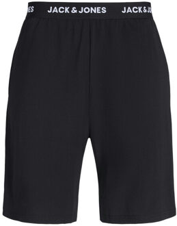 Jack & Jones Jongens korte shortama pyjamaset jacomaha ronde hals lichtblauw/zwart Veelkleurig - 152