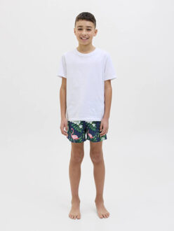 Jack & Jones Jongens zwemshort jpstmaui gebloemde flamingo print Veelkleurig - 140