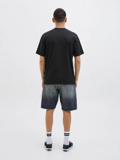 Jack & Jones Joralmeria front tee Zwart - L