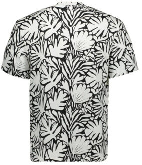 Jack & Jones Jormarbella aop tee (kopie) Zwart - XL
