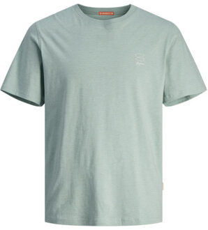 Jack & Jones Jormarbella marl tee ss crew neck Grijs - L