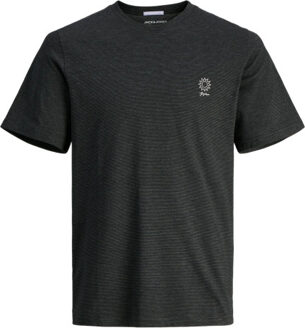 Jack & Jones Jormarbella marl tee ss crew neck Zwart - L