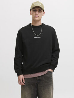 Jack & Jones Jornorrebro emb sweat crew noos - Zwart - XL