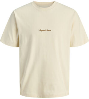 Jack & Jones Jornorrebro emb tee ss crew neck no Wit