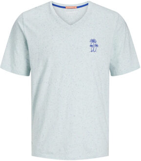 Jack & Jones Jorpalm emb tee ss v-neck (kopie) Veelkleurig - M
