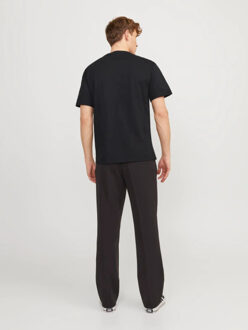 Jack & Jones Jortampa aop branding tee Zwart - L