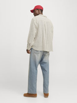 Jack & Jones Jorwinter boucle shirt ls styd aw24 Wit - M