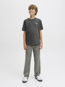 Jack & Jones Jprblachad branding ss crew n tee jnr - Grijs - 152