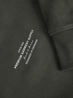 Jack & Jones jprblachad branding sweat crew neck 12261386 peat Groen - XL