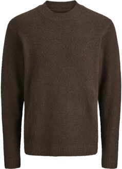 Jack & Jones jprblamaverick knit pack bf ln 12286144 chocolate plum Bruin - M