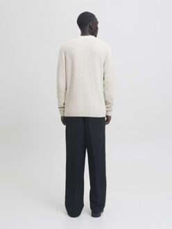 Jack & Jones jprblamaverick knit pack bf ln 12286144 silver lining Zilver