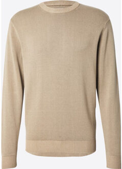 Jack & Jones Jprblamilano spring knit crew neck ls beige Ecru - M