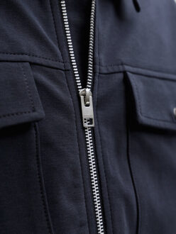 Jack & Jones Jprblanewpete neo sweat overshirt s Blauw