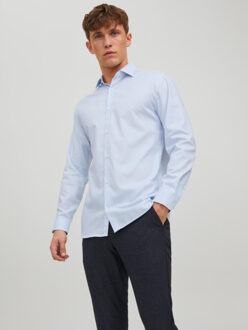 Jack & Jones Jprblaparker shirt ls noos licht Blauw