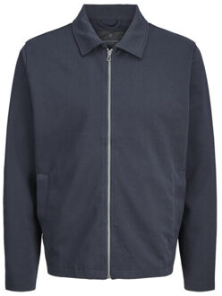 Jack & Jones jprblapete sweat overshirt 12276047 dark Blauw - XL