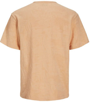 Jack & Jones Jprblunael ss tee peach Oranje - L