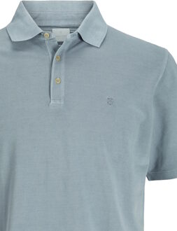 Jack & Jones jprbluwilliam wash ss polo sn 12257315 flint Blauw - L