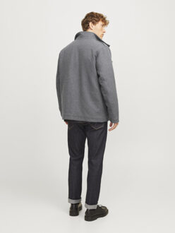 Jack & Jones Jprccalex wool blend field jacket s - maat L Grijs