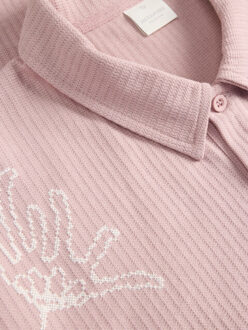 Jack & Jones Jprleon ss polo licht - maat M Roze