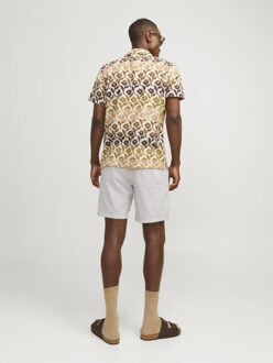 Jack & Jones Jpstace jjsummer linen blend short beige Ecru