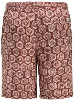 Jack & Jones Jpstjaiden seersucker aop short srt dessin Rood