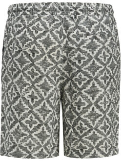 Jack & Jones Jpstjaiden seersucker aop short srt dessin Wit - M