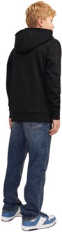Jack & Jones Junior hoodie - maat 8J / 128cm Zwart
