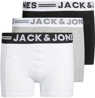 Jack & Jones Junior JACK&JONES JUNIOR SENSE 3 Pack Jongens Onderbroek - Maat 164