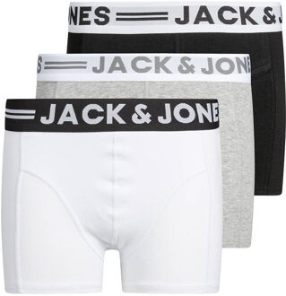 Jack & Jones Junior JACK&JONES JUNIOR SENSE 3 Pack Jongens Onderbroek - Maat 176