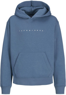 Jack & Jones Junior jongens hoodie Blauw - 128