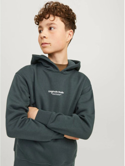 Jack & Jones Junior jongens hoodie Donker groen - 128