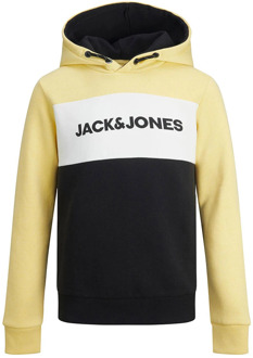 Jack & Jones Junior jongens hoodie Geel - 140