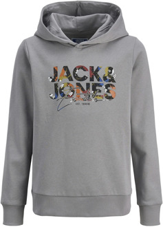 Jack & Jones Junior jongens hoodie Grijs - 164