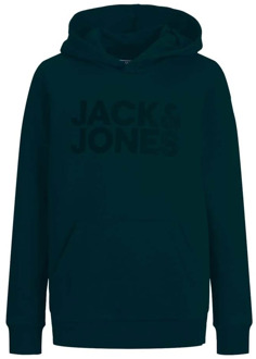 Jack & Jones Junior jongens hoodie Marine - 128