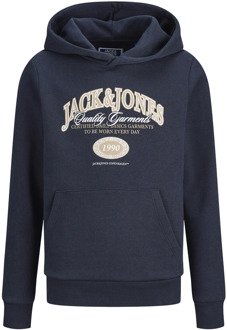 Jack & Jones Junior jongens hoodie Marine - 152