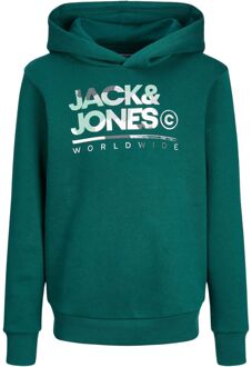 Jack & Jones Junior jongens hoodie Petrol - 152