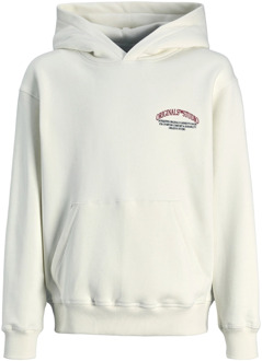 Jack & Jones Junior jongens hoodie Wit - 152