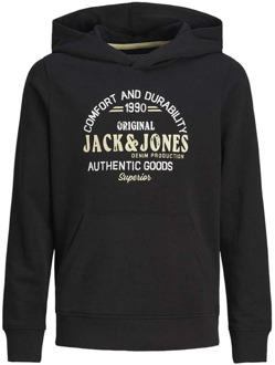 Jack & Jones Junior jongens hoodie Zwart - 116